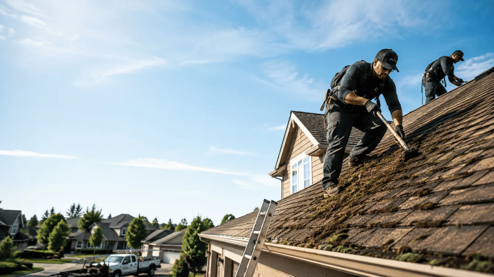 Roof Moss Removal in Carmel, IN near me